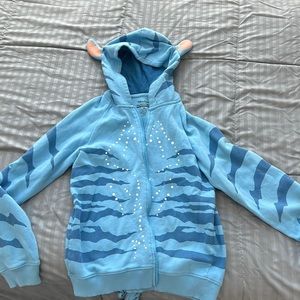 Avatar! Glow in the dark avatar zip up